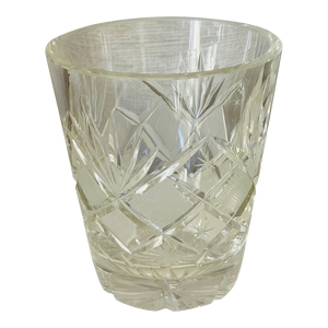 Vintage Cut Crystal American Vase