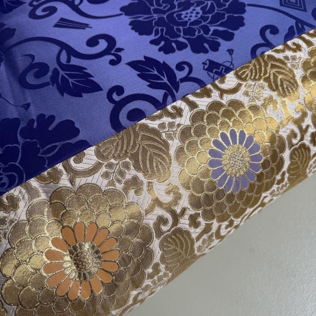 Textile Haishiki / Terayō Zabuton Ceremonial Temple Floor Cushion, 1980s For Sale - Image 7 of 18