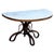 Wood Late Victorian Bent Wood Scrolling Console Table W/ Marble Top by Thonet For Sale - Image 7 of 11