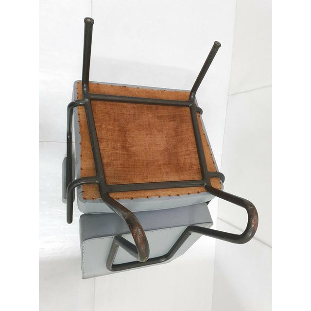 Vintage Armchair by Jacques Hitier for Tubauto, 1950s For Sale - Image 9 of 13