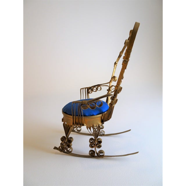 Vintage Pin Cushion Rocking Chair Chairish