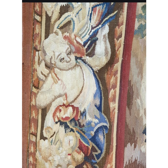 18 Century Brussels Hunting Tapestry For Sale - Image 4 of 11