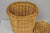 Vintage Mid Century Modern Handwoven Wicker Rattan Laundry Basket W Lid For Sale - Image 14 of 17