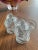 Late 20th Century Vintage Shannon Crystal Turkey Salt & Pepper Shaker Set For Sale - Image 5 of 9