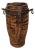 India Vintage Rustic Wood Water Pot For Sale