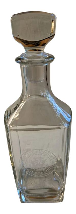 Vintage White House Decanter