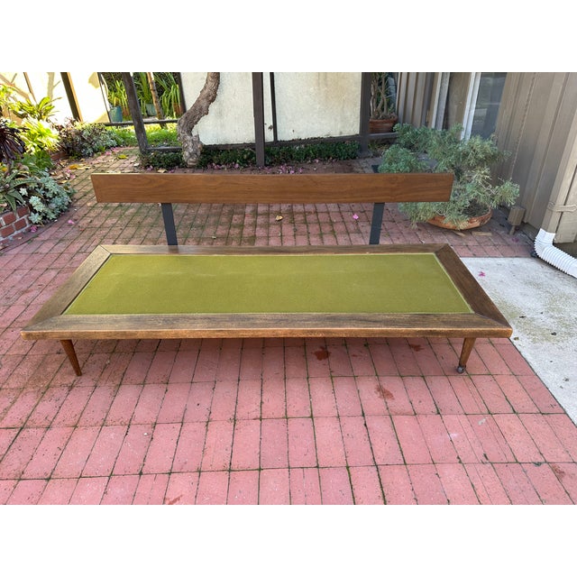 1950s Vintage Mid-Century Modern L-Shaped Sofa Daybed Set For Sale - Image 5 of 15