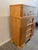Wood 1930s Vintage Burled Wood Art Deco High Boy Cabinet For Sale - Image 7 of 9