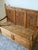 Mid 20th Century English Pine Carved Storage Bench For Sale - Image 11 of 17