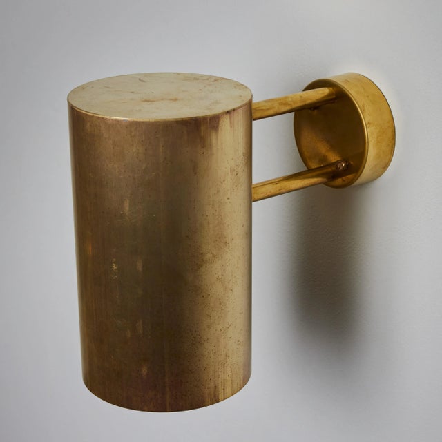 Not Yet Made - Made To Order Large Hans-Agne Jakobsson C 627 'Rulle' Raw Brass Outdoor Sconce For Sale - Image 5 of 12