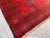 Vintage Afghan Ersari Elephant Foot Rug, Oxblood Abrash - 8'0" X 3'11" For Sale - Image 9 of 13