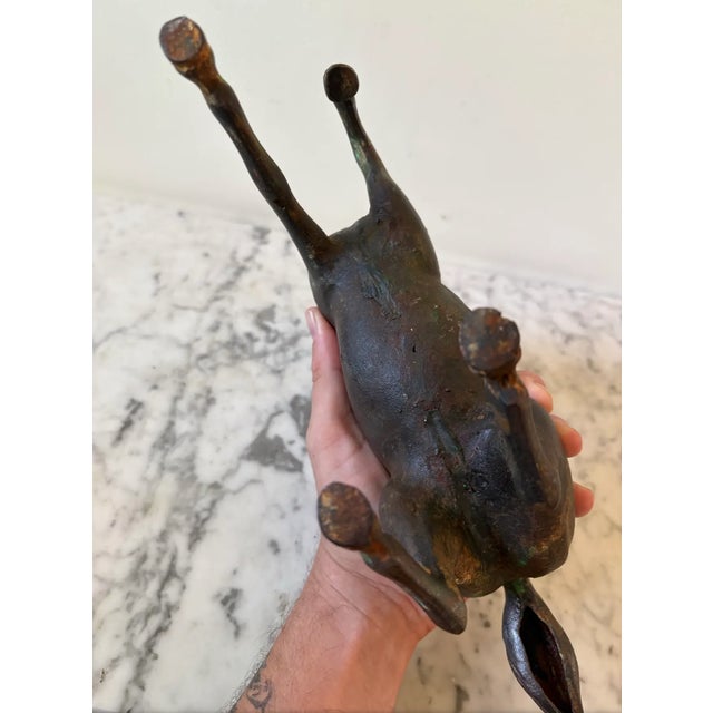 Early 20th Century Vintage Bronze Galloping Horse Sculpture For Sale - Image 5 of 6