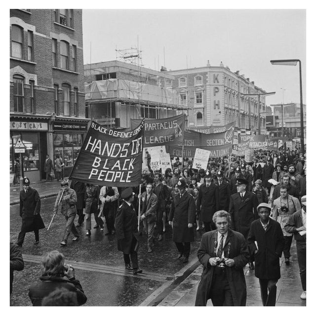 Notting Hill Anti-Racist Demo' Unframed Archival Pigment Print For Sale