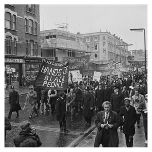 Notting Hill Anti-Racist Demo' Unframed Archival Pigment Print