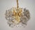 Mid-Century Modern Pendant Lamp in Glass & Brass, 1960s For Sale - Image 3 of 8