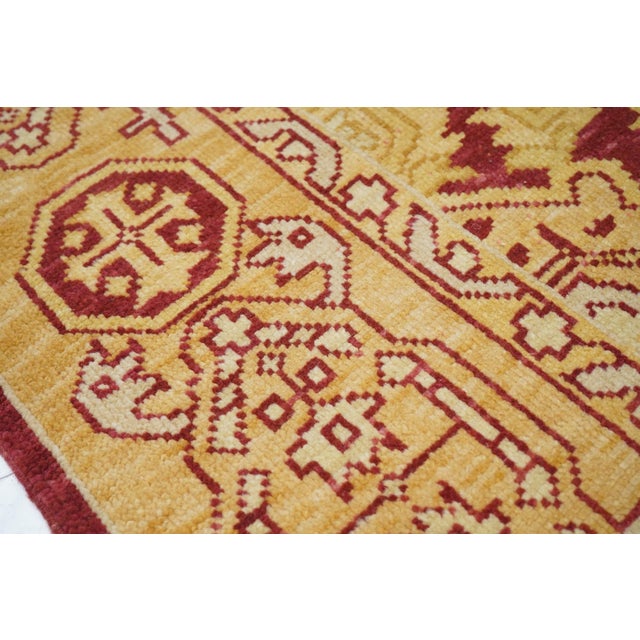 Early 21st Century Turkish Oushak Rug 6'0" X 9'0" For Sale - Image 5 of 9