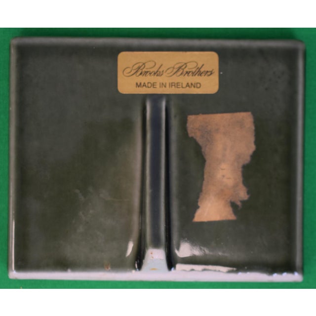 Mid 20th Century Mid 20th Century Set of 3 Porcelain Plaques W/ Hunting Scenes Made in Ireland by Roy Wallace For Sale - Image 5 of 8