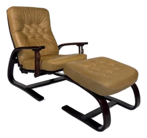 Westnofa Panter Lounge Chair & Ottoman by Arnt Lande