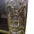 Carved Wooden Bookcase with Floral Motifs and Stylized Figures For Sale - Image 3 of 10