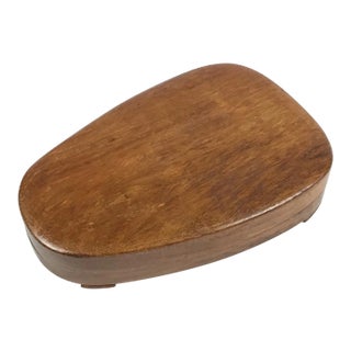 1920s Chinese Calligraphy Ink Stone With Wood Box For Sale