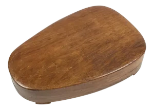 1920s Chinese Calligraphy Ink Stone With Wood Box