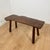 Wabi Sabi Rustic Bench in Elm, 1950s For Sale - Image 13 of 13