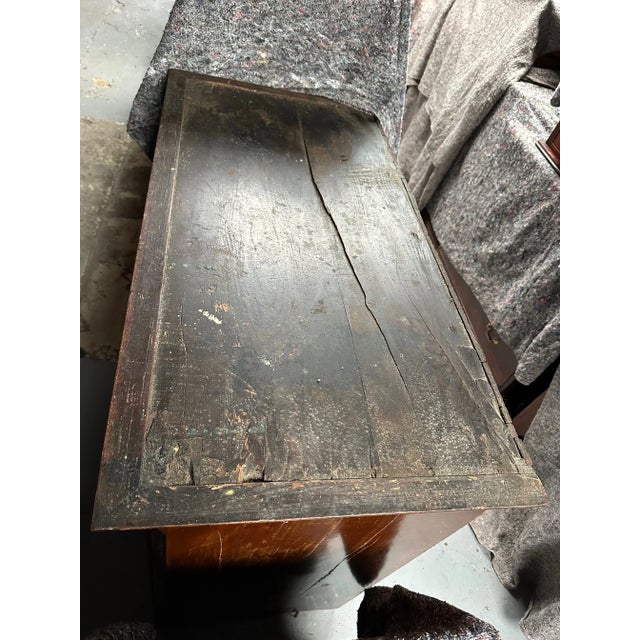 Antique Figured Mahogany Chest, 1700s For Sale - Image 12 of 13