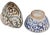 Blue Antique Moroccan Blue & Black Calligraphy Ceramic Bowls - 2 Pieces For Sale - Image 8 of 9