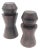 Mid 20th Century Danish Rosewood Salt & Pepper Mills, a Pair For Sale
