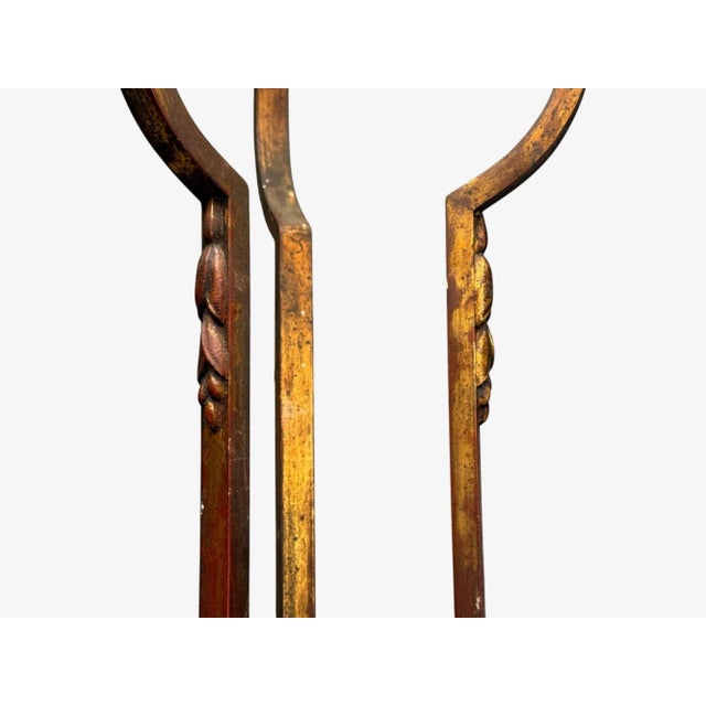 Muller Frères, French Art Deco, Bronze, Glass, Chandelier, France, 1920s For Sale In New York - Image 6 of 10