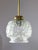 Mid-Century Italian Glass and Brass Pendant Lamp, 1960s For Sale - Image 13 of 13