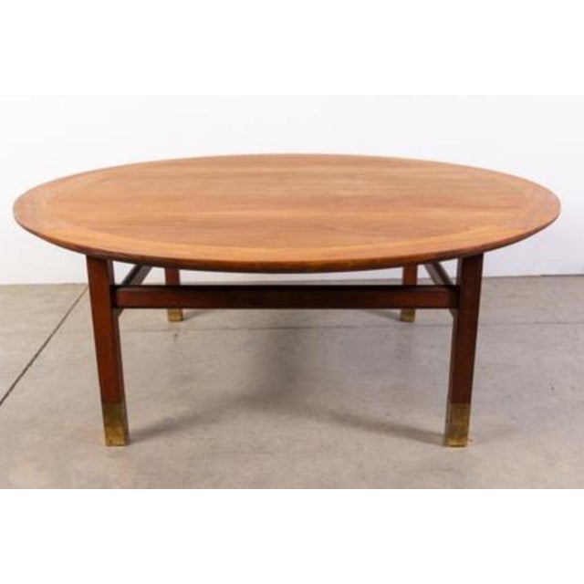 1960s Mid Century Modern Walnut Coffee Table For Sale - Image 10 of 10
