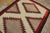 1930s Ivory Geoemtric Tribal American Navajo "Double Saddle" Rug 3' X 3'9" Flatweave Wool Carpet For Sale - Image 12 of 18