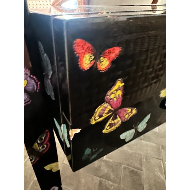 Gio Ponti and Fornasetti Butterfly Desk For Sale In Jacksonville, FL - Image 6 of 10