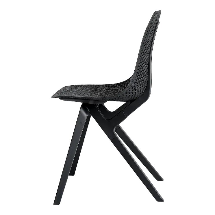 Set of Noho Move™ Chairs in White and Black by Formway | Chairish
