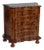 1960s Traditional Wooden 3 Drawer Nightstand For Sale