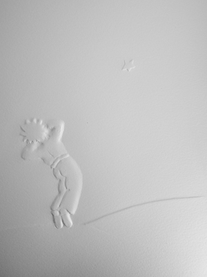 Antoine De Saint-Exupery, Le rêve du petit prince, Etching