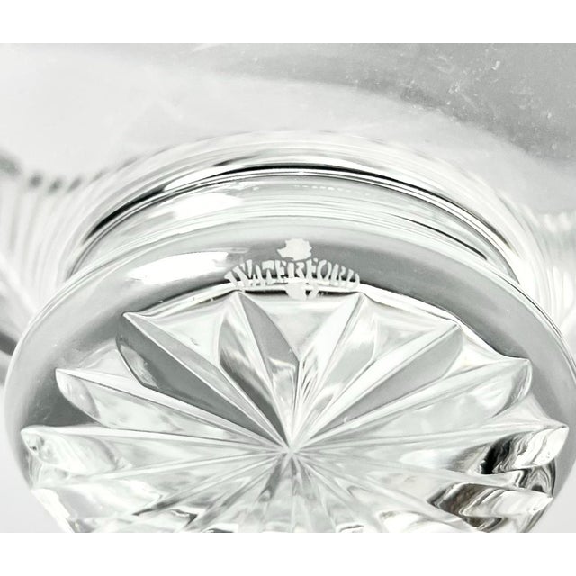Waterford “Killeen” Pair of Crystal Footed Bowls For Sale - Image 10 of 10