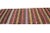 Mid 20th Century Striped Vintage Turkish Kilim Rug For Sale - Image 4 of 7