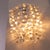 Large Clear Murano Glass Wall Lamps with Spikes and Gold Finish Frames, 1990s, Set of 2 For Sale - Image 8 of 13