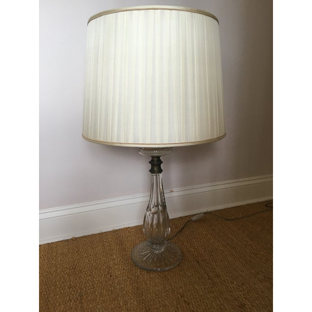 Vintage Leviton Glass Table Lamp Chairish