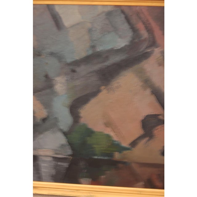 Sixten Lundbohm, Composition, 1950s, Oil on Canvas, Framed For Sale - Image 7 of 17
