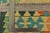 Kilim Rug 4'3'' X 5'9'' Multicolor Wool Handwoven Oriental Carpet For Sale - Image 12 of 12