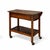 Antique Oak Folding Drinks Trolley on Castors For Sale - Image 6 of 7
