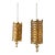 Vintage Italian Gold Draped Swag Lamps - a Pair For Sale