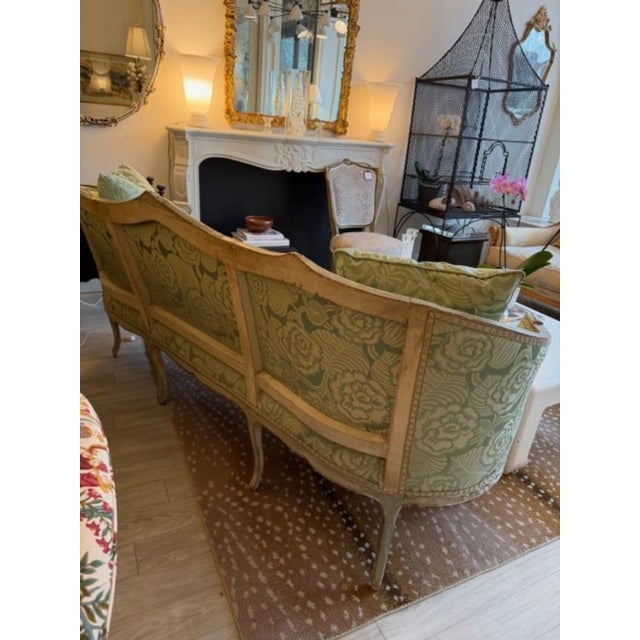 1930s 1930s Louis XV Style Sofa Down Cushions For Sale - Image 5 of 9