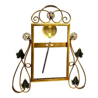 Antique Art Nouveau Whiplash Ivy Picture Frame For Sale