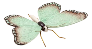 Asian Butterfly in Green by Mambo Unlimited Ideas