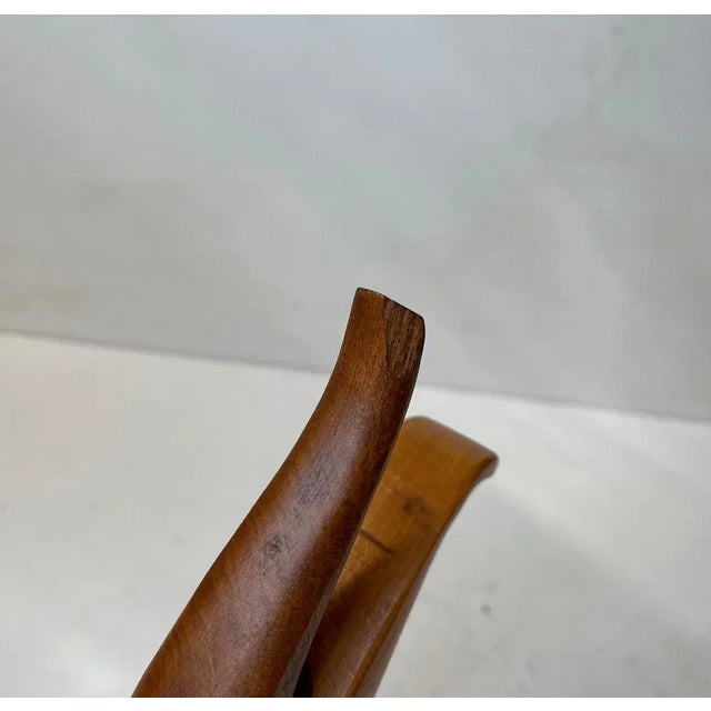 Light Yellow Vintage Prime Minister Stauning Beech Nutcracker by Kay Bojesen, 1930s For Sale - Image 8 of 9