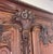 Brown Vintage French Louis XVI Style Carved Walnut 2-Door Wardrobe For Sale - Image 8 of 18